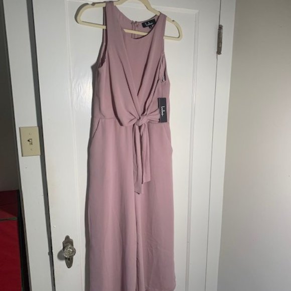 Lulus Mauve Jumpsuit, Size S, like new condition - Picture 5 of 8